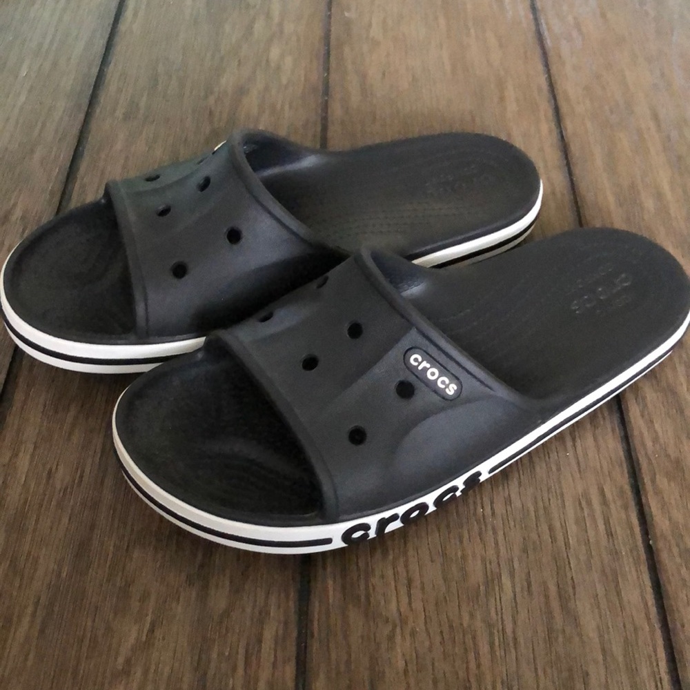 Crocs Bayaband Slides NWOT!